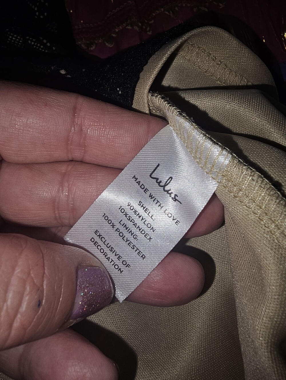 NWT LULU'S Black Lace Fetching & Flirting Mini Dress - XL - Picture 11 of 12